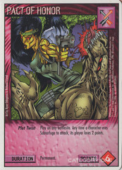 Pact Of Honor [White Border]